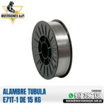 ALAMBRE TUBULAR E71T-1 DE 15 KG