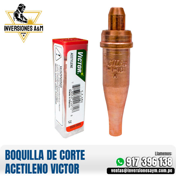 BOQUILLA DE CORTE ACETILENO VICTOR