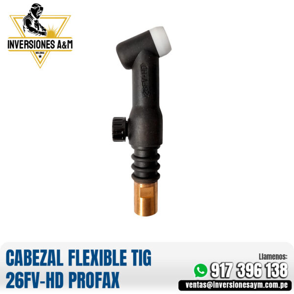 CABEZAL FLEXIBLE TIG 26FV-HD PROFAX