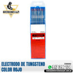 ELECTRODO DE TUNGSTENO COLOR ROJO