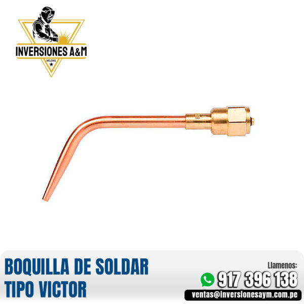 BOQUILLA DE SOLDAR TIPO VICTOR