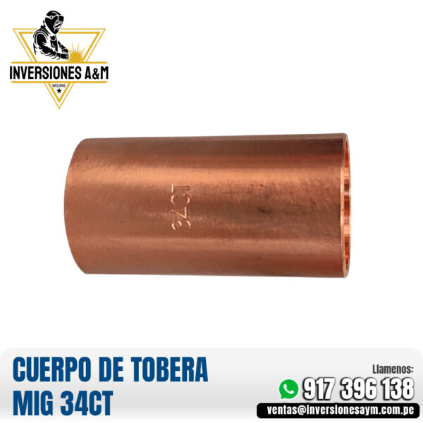 CUERPO DE TOBERA MIG 34CT