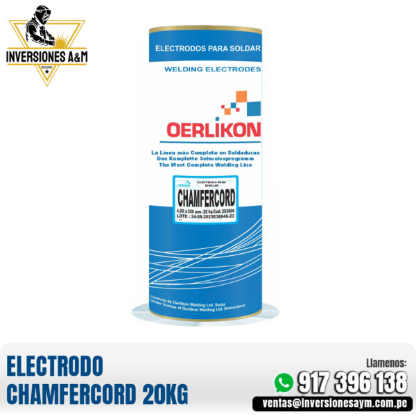 ELECTRODO CHAMFERCORD 20KG