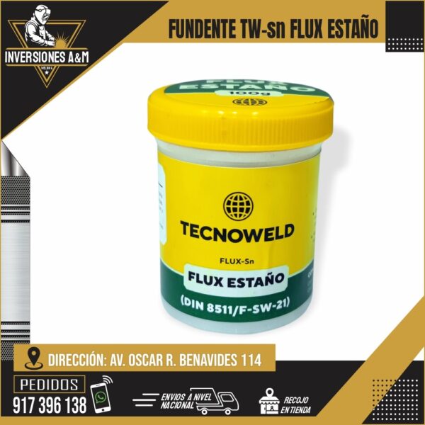 FUNDENTE DE ESTAÑO TECNOWELD