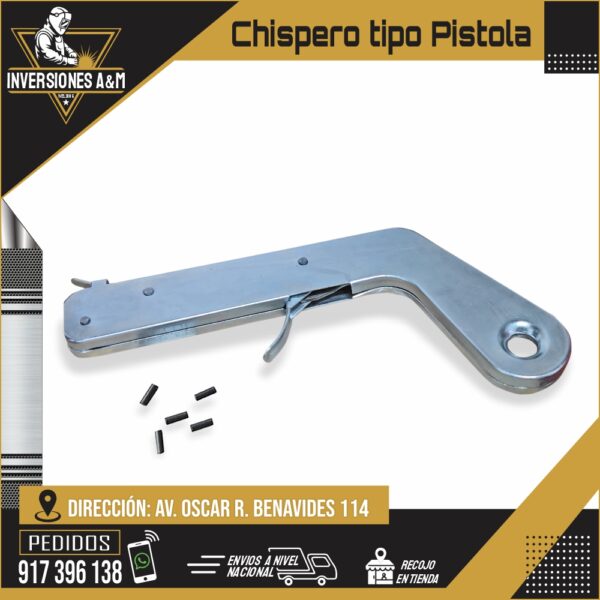 CHISPERO TIPO PISTOLA