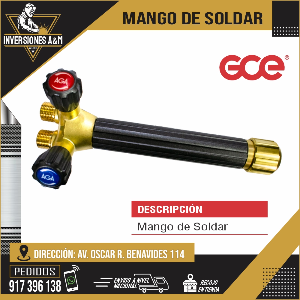 MANGO DE SOLDAR GCE MANGO DE SOLDAR GCE