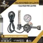 REGULADOR DE PRESIÓN CON FLUJÓMETRO CO2