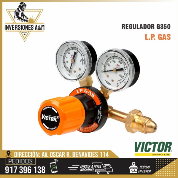 REGULADOR G350 LP GAS