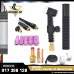 ACCESORIOS PARA ANTORCHA TIG SERIE 17 (CUELLO RIGIDO)