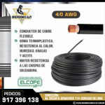 CABLE DE SOLDAR 4/0 AWG