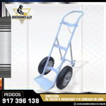 COCHE PORTA BALÓN DE OXÍGENO CON DOBLE SOPORTE - 10M3
