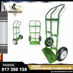 COCHE PORTA OXIGENO ACETILENO CON LLANTAS BUGGY