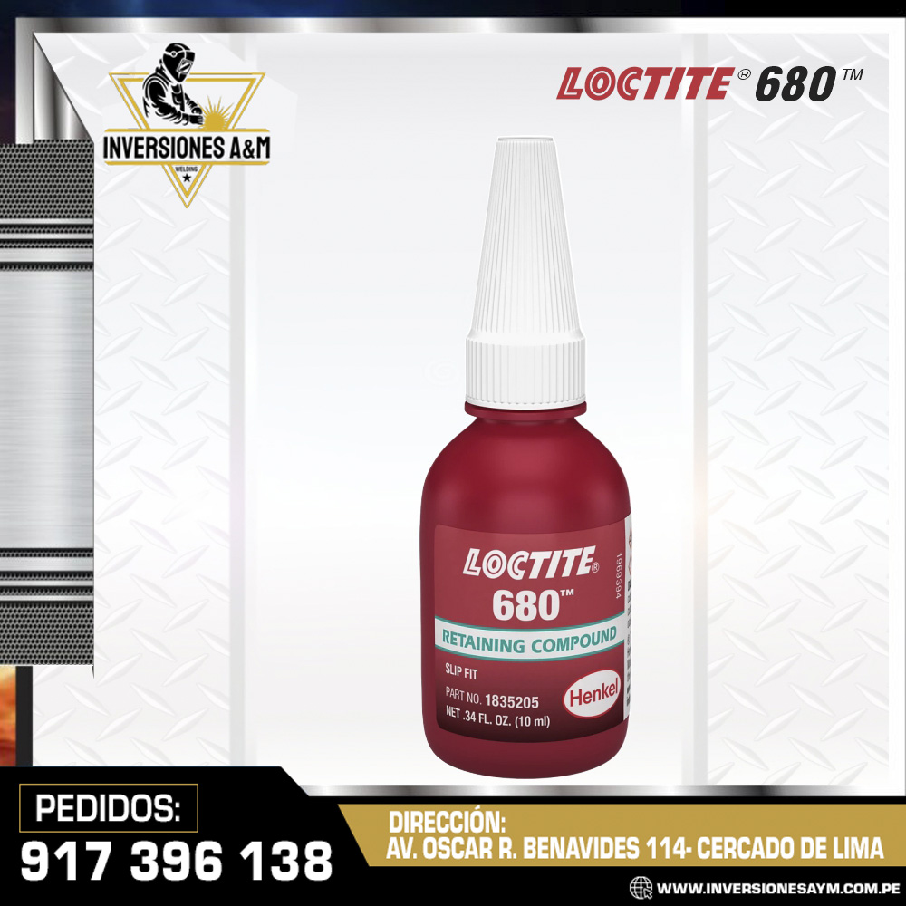 COMPUESTO-DE-RETENCION-LOCTITE®-680.jpg COMPUESTO DE RETENCIÓN - LOCTITE® 680 - Imagen 1