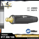 CONECTOR PARA MAQUINA DE SOLDAR MACHO - MILLER