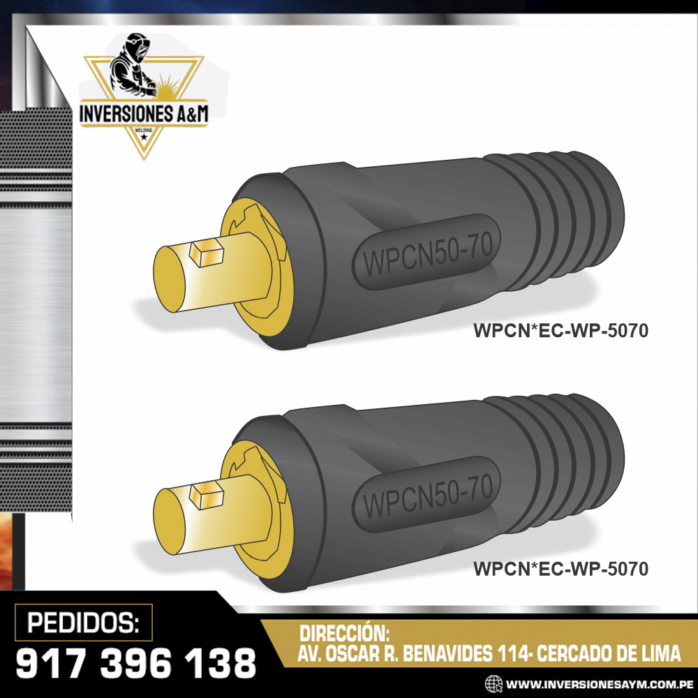 CONECTORES-MACHO-PARA-MAQUINA-DE-SOLDAR-5070.jpg CONECTOR MACHO PARA MAQUINA DE SOLDAR TIPO DINSE - 5070 - Imagen 1