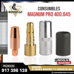 CONSUMIBLES MAGNUM® PRO 350 AMP LINCOLN KP2744-045