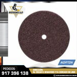 DISCO DE PULIDO GUINDA DE 6X1/2 - NORTON