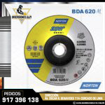 DISCOS DE DESBASTE BDA 620 AL - NORTON