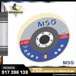 DISCOS PARA PULIR ACERO INOXIDABLE - FELT DISC