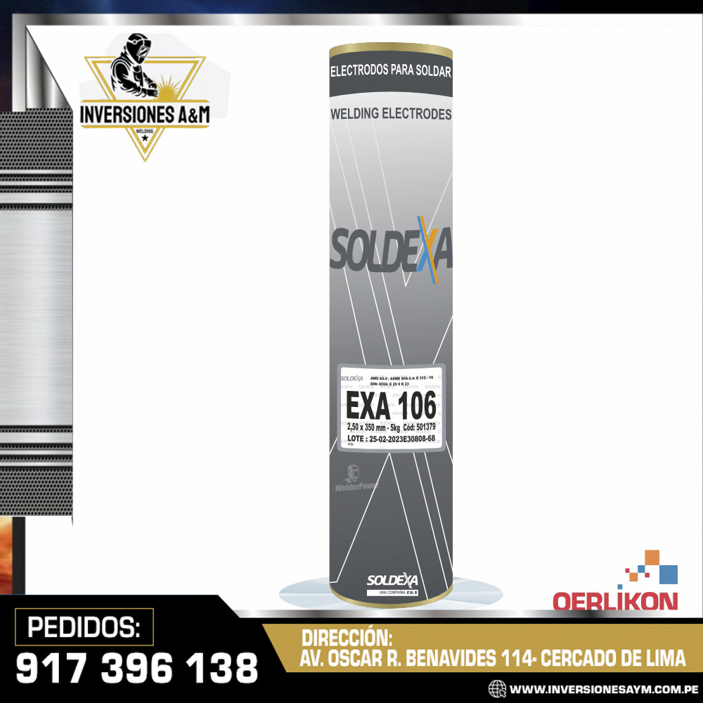 ELECTRODO-EXA-106-SOLDEXA-1-1.jpg ELECTRODO EXA 106 - SOLDEXA - Imagen 1
