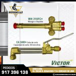 CAÑA DE OXICORTE CA 2460A+ Y MANGO WH 315FC+ - VICTOR