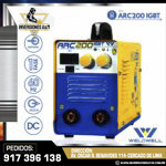 MAQUINA DE SOLDAR ARC 200 IGBT - WELDWELL®