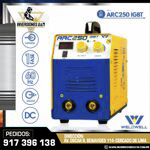 MAQUINA DE SOLDAR ARC 250 IGBT - WELDWELL®