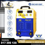 MAQUINA DE SOLDAR ARC 401 IGBT - WELDWELL®