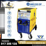 MAQUINA DE SOLDAR MIG250 DP - WELDWELL®