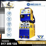 MAQUINA DE SOLDAR MIG250 F1 - WELDWELL®