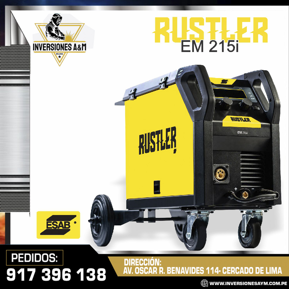MAQUINA-DE-SOLDAR-RUSTLER-EM-215i-ESAB-1.jpg MAQUINA DE SOLDAR RUSTLER EM 215i - ESAB - Imagen 1