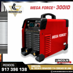 MAQUINA DE SOLDAR STICK-TIG MEGA FORCE 300ID - LINCOLN