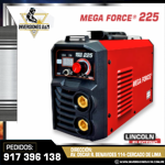 MAQUINA DE SOLDAR STICK-TIG MEGAFORCE 225 - LINCOLN