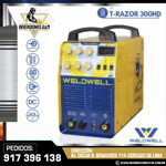 MAQUINA DE SOLDAR T-RAZOR 300HD - WELDWELL®