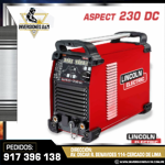 MAQUINA DE SOLDAR -TIG - ASPECT 230DC - LINCOLN