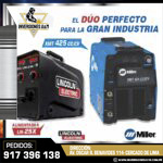 MAQUINA DE SOLDAR XMT 425 CC/CV - MILLER