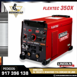 MAQUINA MULTIPROCESO FLEXTEC 350X - LINCOLN