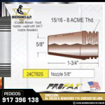 PUNTA DE TOBERA PROFAX PFX24CT-62S