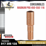PUNTAS DE CONTACTO MAGNUM® PRO 550A COPPLER PLUS