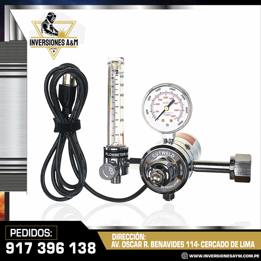 REGULADOR-CON-FLUJOMETRO-Y-CALENTADOR-PARA-CO2-KFR101-CUTWELD-1.jpg REGULADOR CON FLUJÓMETRO Y CALENTADOR PARA CO2 KFR101 CUTWELD - Imagen 1