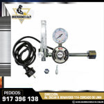REGULADOR PARA CO2 CON CALENTADOR MARCA CDL