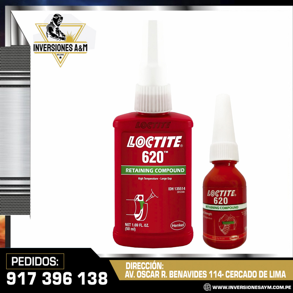 RETENEDOR-DE-RODAMIENTOS-LOCTITE®-620-50ML-10ML.jpg RETENEDOR DE RODAMIENTOS LOCTITE® 620 - 50ML - 10ML - Imagen 1