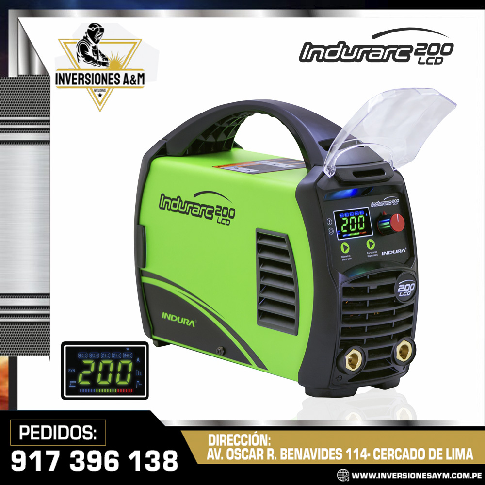 SOLDADORA-INDURA-INDURAC-200-LCD.jpg MAQUINA INDURARC 200 LCD - Imagen 1