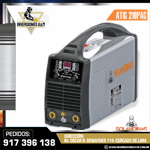 SOLDADORA MONOFÁSICA PARA TIG  ATIG210PAC - SOLANDINAS
