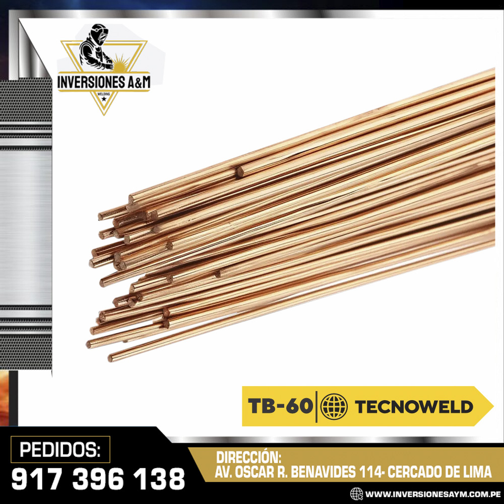 SOLDADURA-DE-BRONCE-PARA-AUTOGENA-TECNOBRASS-60.jpg SOLDADURA DE BRONCE PARA AUTÓGENA - TECNOBRASS 60 - Imagen 1