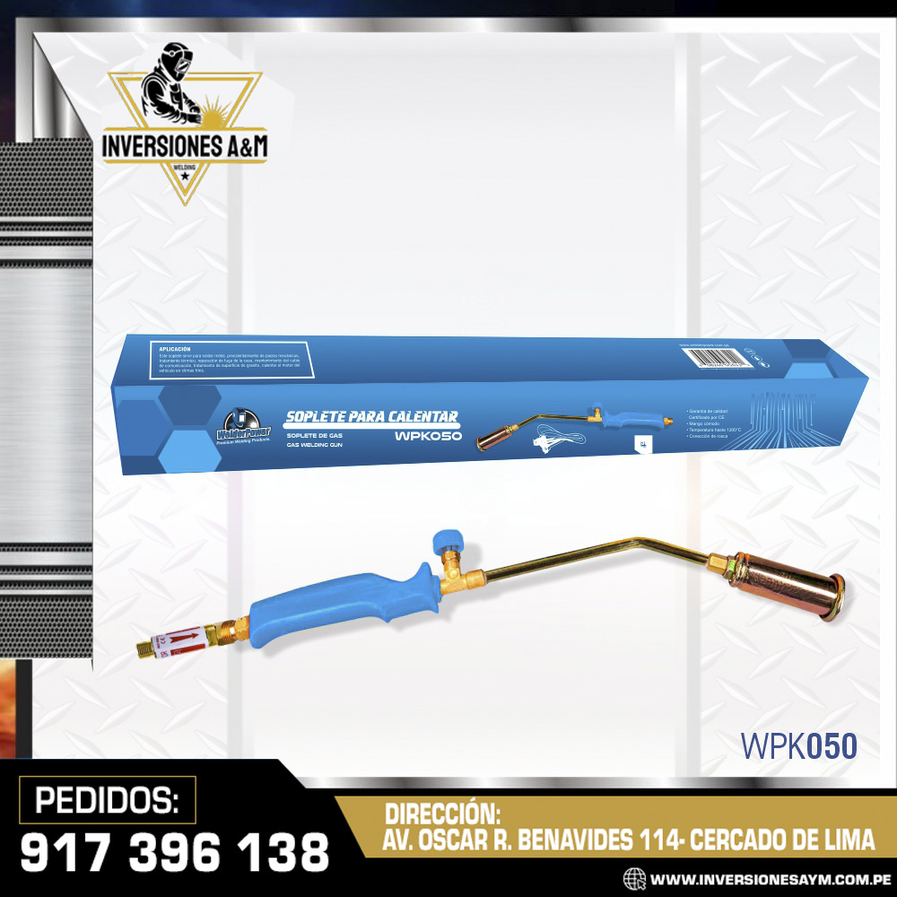 SOPLETE-PARA-CALENTAR-WPK050-WELDER-POWER-2.jpg SOPLETE PARA CALENTAR WPK050 - WELDER POWER - Imagen 1