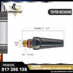 TAPÓN MEDIANO PARA CABEZAL TIG