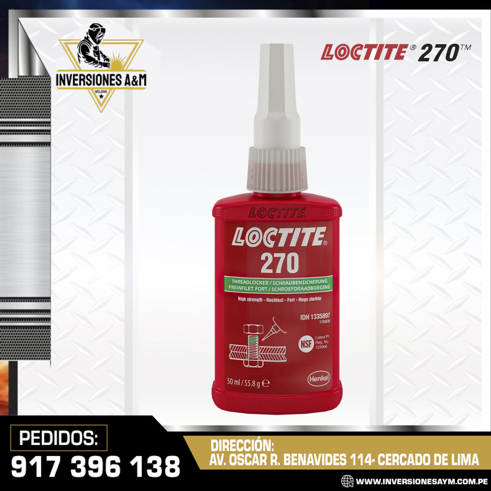 TRABADOR-DE-ROSCAS-LOCTITE-270.jpg TRABADOR DE ROSCAS - LOCTITE 270 - Imagen 1